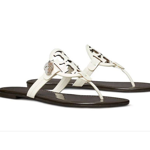 NIB Tory Burch x BonBon MILLER sandal COLA - Picture 5 of 5